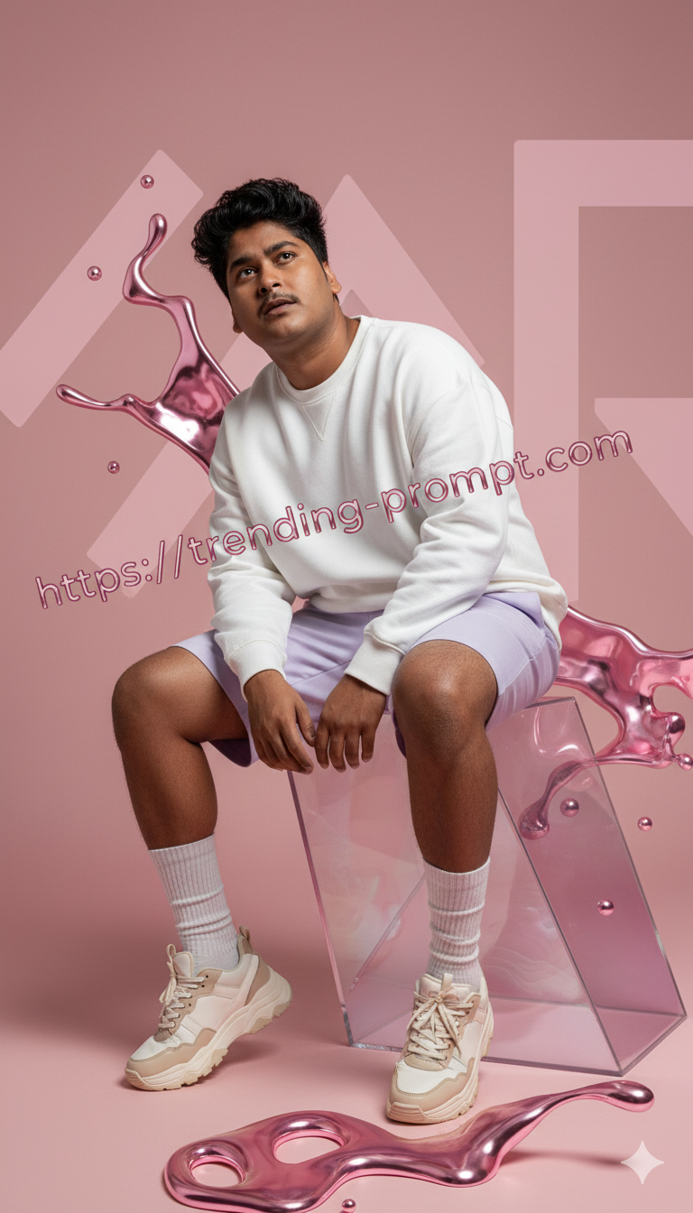 Sample result for: Pink Fashion Editorial Image